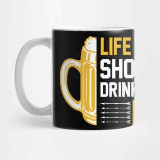 Life is too short to drink cheap beer T Shirt For Women Men Mug